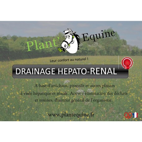 Plant'Equine "Drainage Hépato-Rénal"